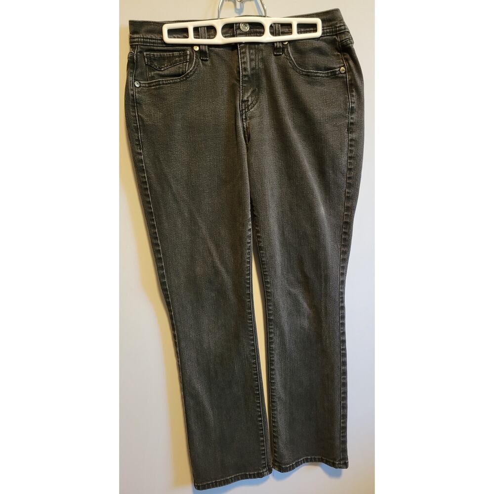 Levi's 505 Straight Leg Black Jeans from 2010 - Women's Sz 6